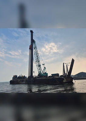 항만공사 DCM 공법